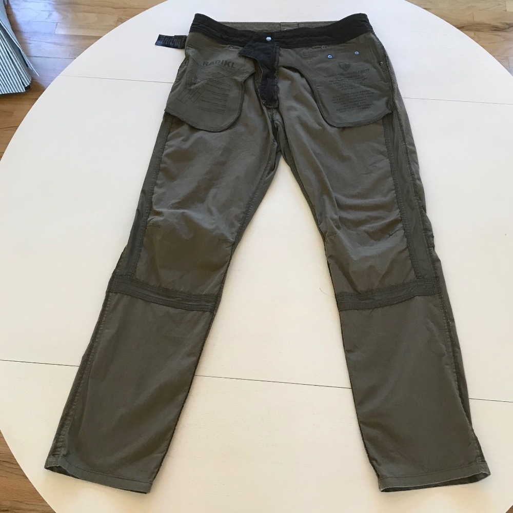 GORPCORE 🔥KUHL RADIKL KLASSIK OLIVE  PANTS 34 X 32 - Picture 14 of 15